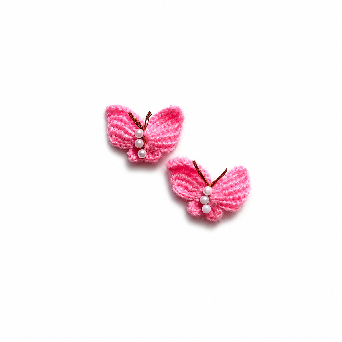 Crochet Pink Butterfly